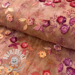 Tissu velours cotelé fin TIE DYE 21W Catchy design A