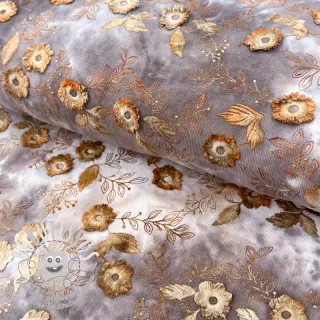 Tissu velours cotelé fin TIE DYE 21W Catchy design D