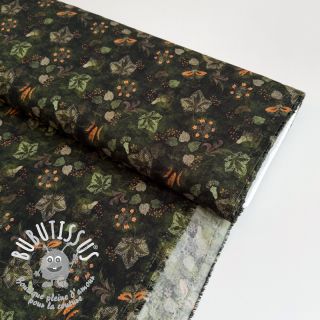 Viscose RAYON POPLIN Dark barrock design B