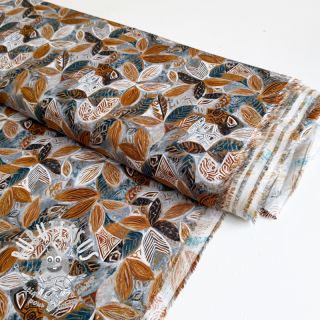 Viscose RAYON POPLIN Floral design E