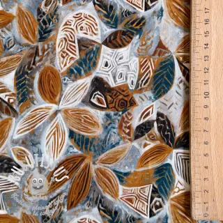Viscose RAYON POPLIN Floral design E