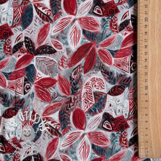 Viscose RAYON POPLIN Floral design C