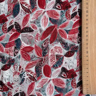 Viscose RAYON POPLIN Floral design C