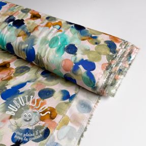 Viscose RAYON POPLIN Bouncy design D