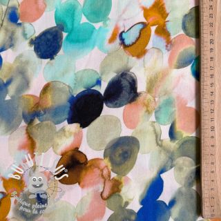 Viscose RAYON POPLIN Bouncy design D