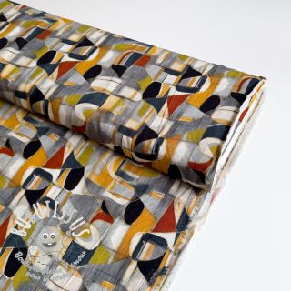 Viscose RAYON POPLIN Leona design D