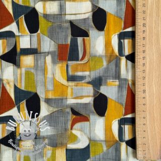 Viscose RAYON POPLIN Leona design D