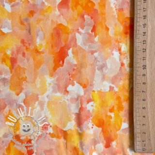 Viscose RAYON POPLIN Faded spots design E