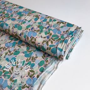 Viscose RAYON POPLIN Simplistic flowers design C