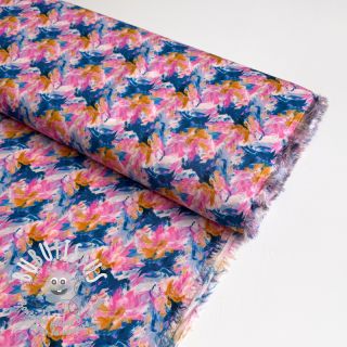 Viscose RAYON POPLIN Faded spots design A