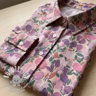 Viscose RAYON POPLIN Simplistic flowers design B