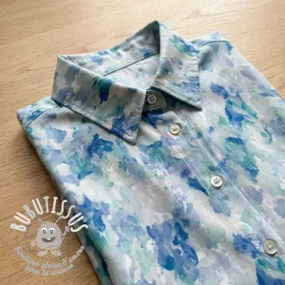 Viscose RAYON POPLIN Faded spots design C