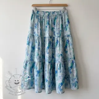 Viscose RAYON POPLIN Faded spots design C