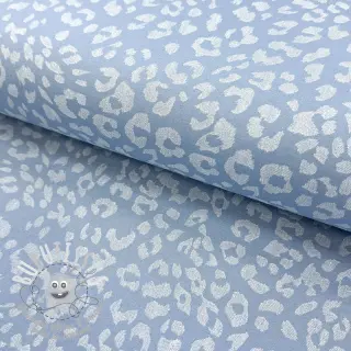 JEANS DENIM Leopard light blue