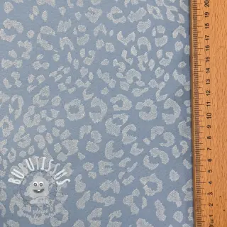 JEANS DENIM Leopard light blue