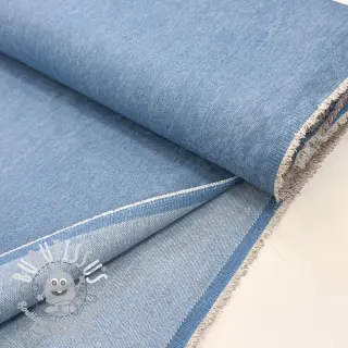 JEANS DENIM HEAVY Animal printed light blue