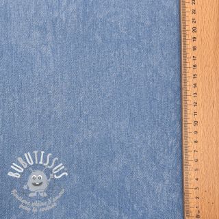 JEANS DENIM HEAVY Animal printed light blue