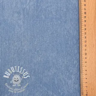 JEANS DENIM HEAVY Animal printed light blue