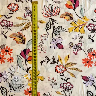 Viscose RADIANCE Maui flowers digital print