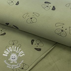 Sweat envers minkee SOFT Dogs pickle