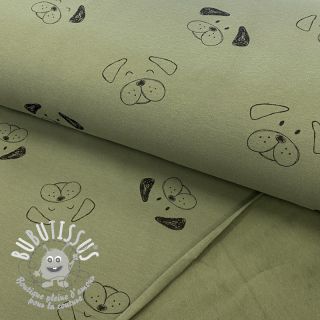 Sweat envers minkee SOFT Dogs pickle