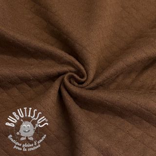 Sweat matelassé brown