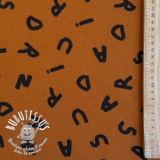 Sweat envers minkee SOFT Letters hazel