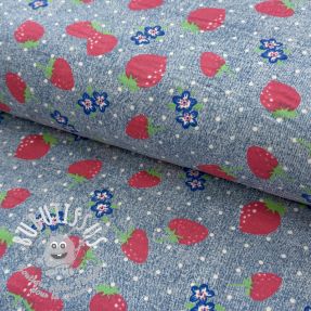 JEANS Strawberry light blue