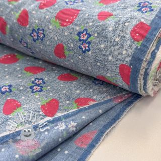 JEANS Strawberry light blue