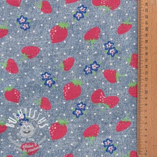 JEANS Strawberry light blue