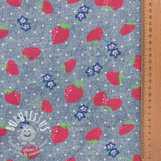JEANS Strawberry light blue