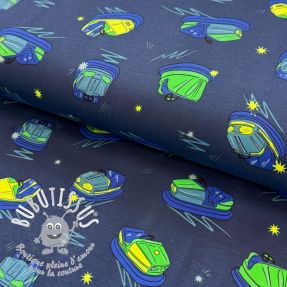 Jersey NEON Bumper cars midnight blue