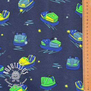 Jersey NEON Bumper cars midnight blue