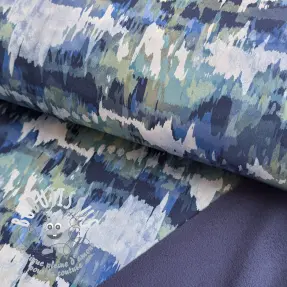 Softshell Abstract navy digital print