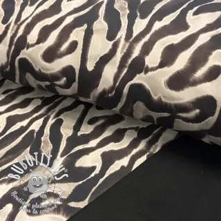 Softshell Animal skin light grey digital print