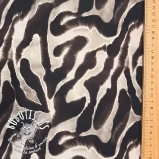 Softshell Animal skin light grey digital print