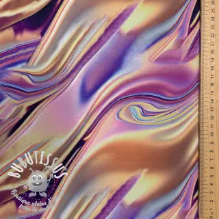 Softshell Liquid metal pink digital print