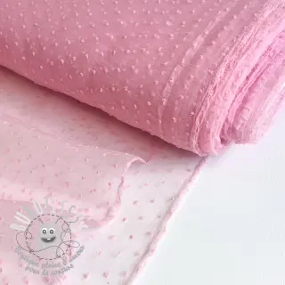 Tulle pour jupe tutu DOTS pink