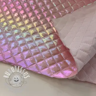 Tissu matelassé Fancy diamonds light pink
