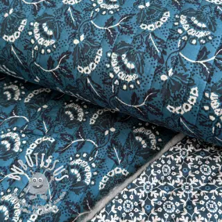 Tissu coton QUILT DOUBLE SIDED Stripe design A