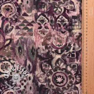 Tissu déco Abstract burgundy digital print