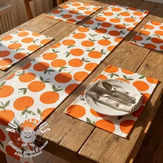 Tissu déco Fruits design C