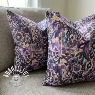 Tissu déco Abstract purple digital print