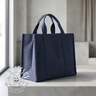 CANVAS STONEWASHED dark navy