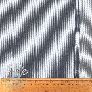 JEANS DENIM 8.5 OZ Small stripe blue