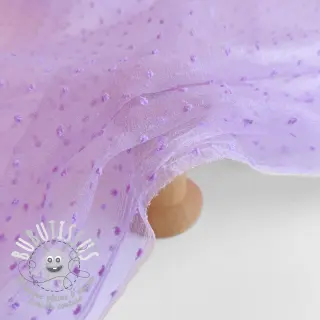 Tulle pour jupe tutu DOTS lilac