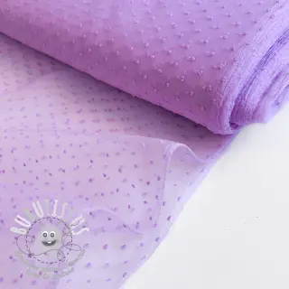 Tulle pour jupe tutu DOTS lilac