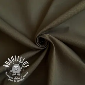 Tissu coton TWILL Mango olive green