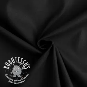 Tissu coton TWILL Mango black