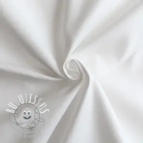 Tissu coton TWILL Mango white